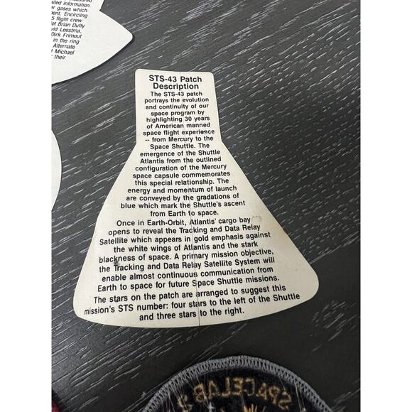 Space Shuttle Patch Pin Decal Lot, Apollo, Space Lab, Challenger, Columbia - Picture 11 of 16